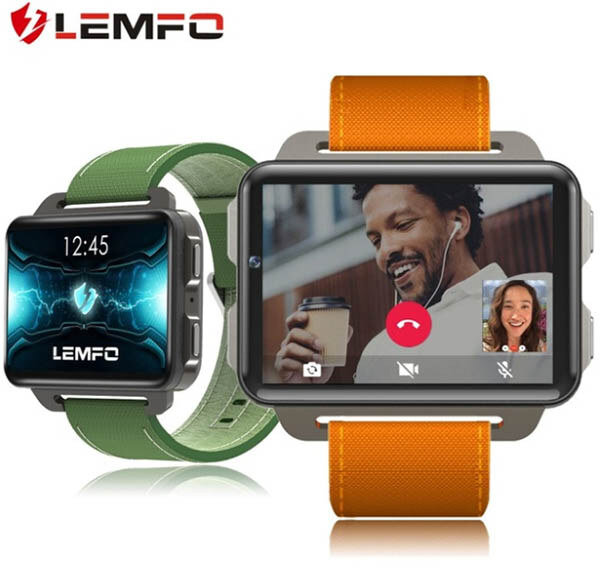 Смарт-часы телефон Lemfo LEM4 Pro Smartwatch