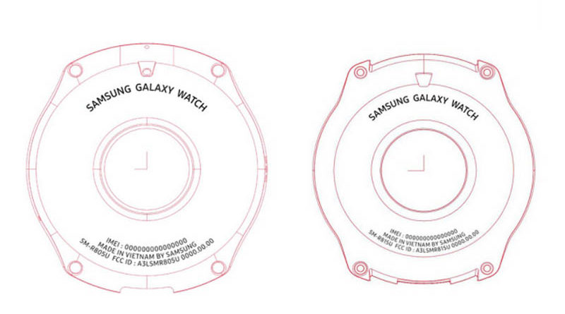 Умные часы Samsung Galaxy Watch выйдут в двух размерах