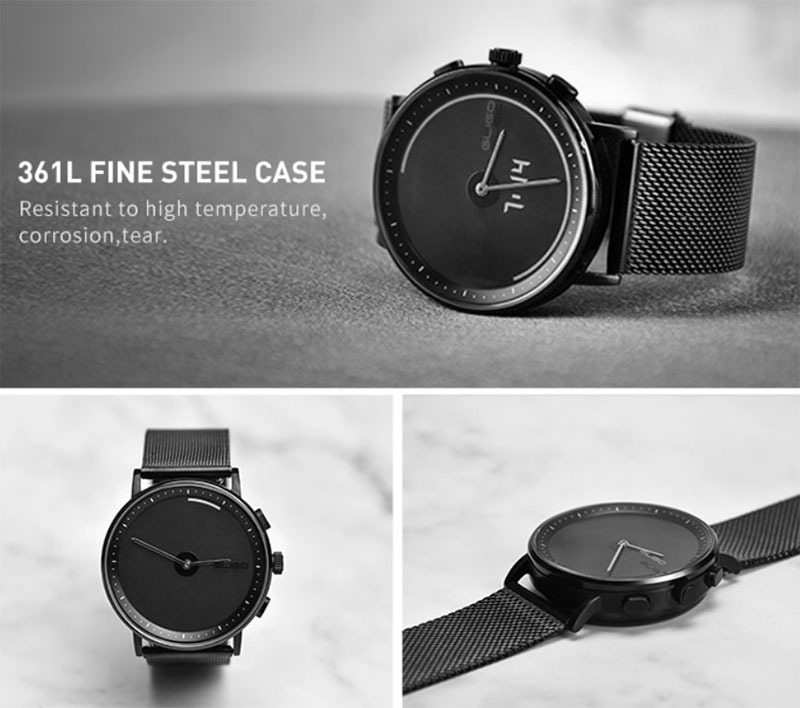 GLIGO E-Ink Smartwatch: стильные гибридные часы с отличной автономностью 1