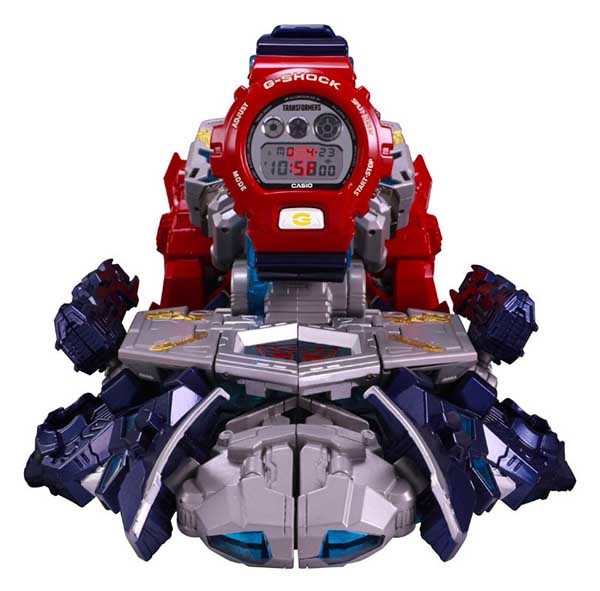 G-Shock x Transformers DW-6900TF-Set Master Optimus Prime Resonant Mode