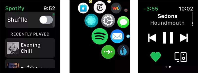 Spotify тестирует приложение для умных часов Apple Watch