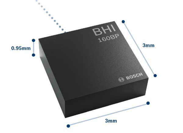 Bosch выпустили датчик отслеживания местоположения BHI160BP