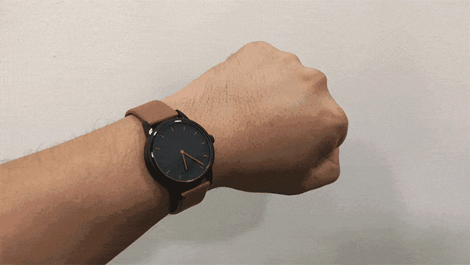 Oaxis Timepiece: минималистские гибридные смарт-часы с пульсометром 2