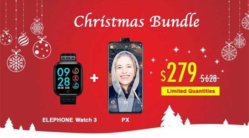 Фитнес-часы Elephone Watch 3 продаются в паре со смартфоном Elephone PX