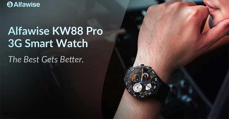 Смарт-часы Alfawise KW88 Pro