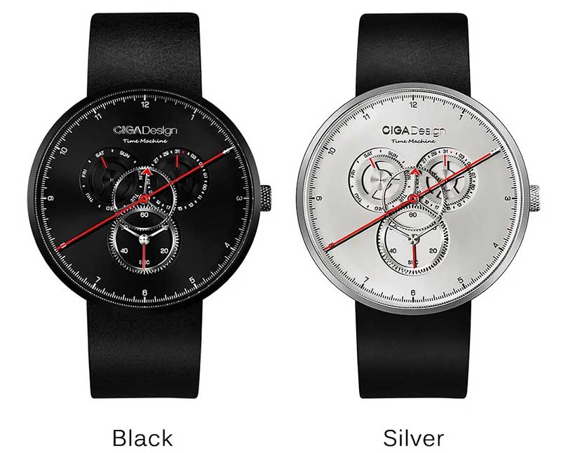 Xiaomi CIGA Design Quartz Analog Wrist Watch: кварцевые часы с тремя дополнительными циферблатами