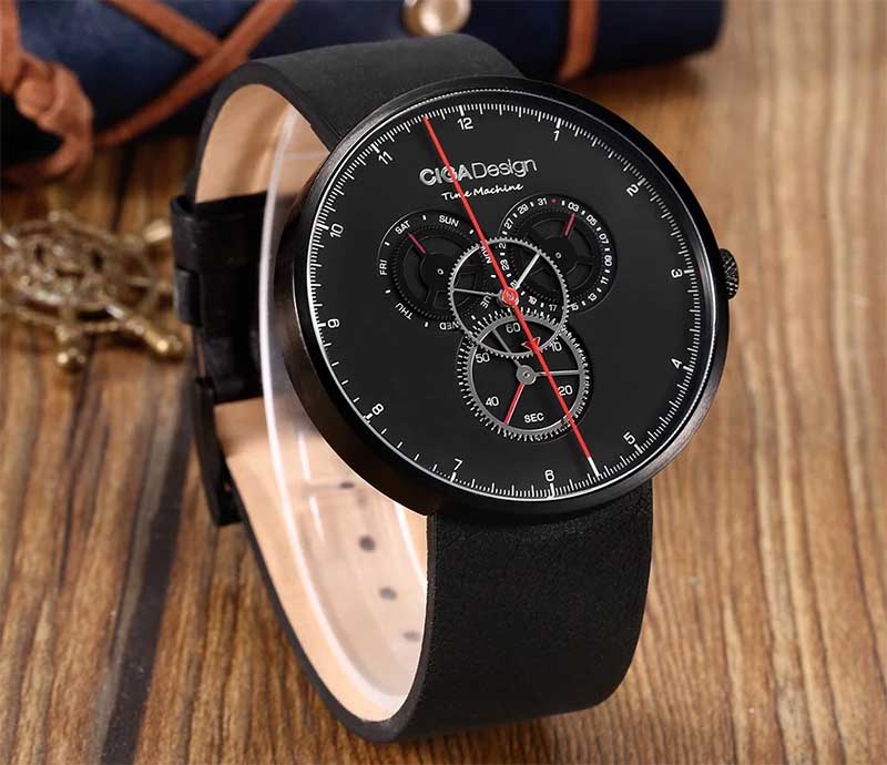 Xiaomi CIGA Design Quartz Analog Wrist Watch: кварцевые часы с тремя дополнительными циферблатами 1
