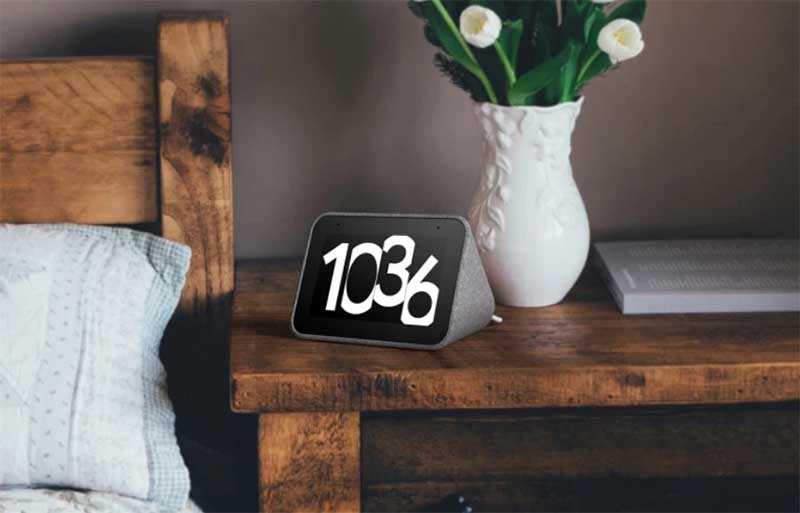 Lenovo Smart Clock: умные настольные часы-колонка с голосовым управлением