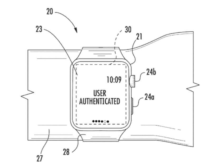 Apple запатентовала биометрическую аутентификацию для Apple Watch 2