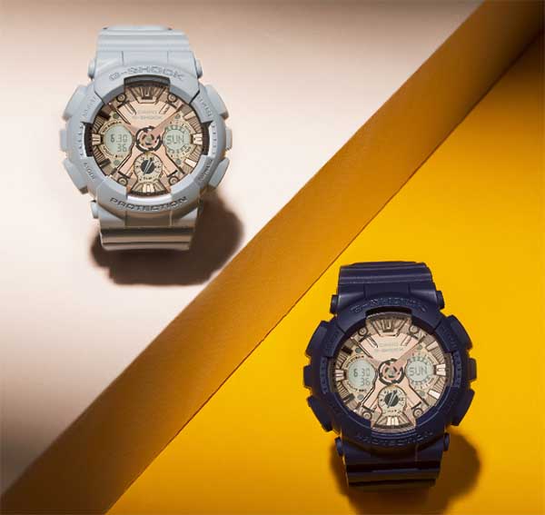 Casio анонсировали новые женские часы G-Shock Women GMAS120 и GMAS130