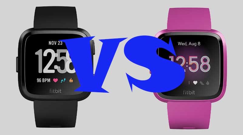 Сравнение умных часов Fitbit Versa и Fitbit Versa Lite Edition