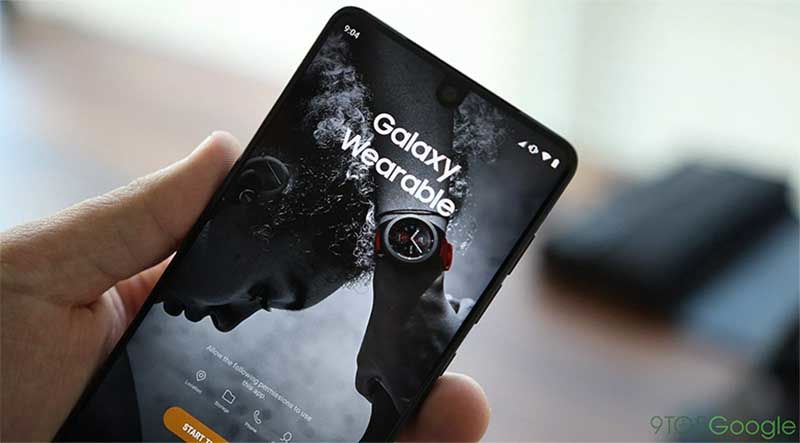 Ошибка приложения Galaxy Wearable
