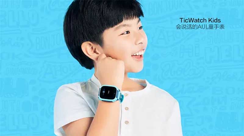 Mobvoi TicWatch Kids: умные часы для детей с двойным GPS, 4G и кошельком Alipay 3