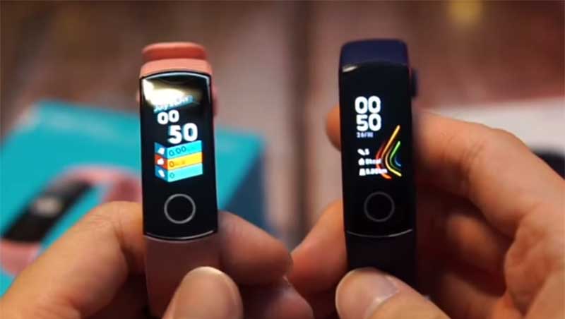 samsung gear fit 2 vs honor band 4