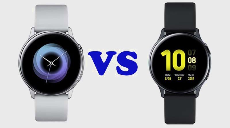 Сравнение умных часов Samsung Galaxy Watch Active 2 и Galaxy Watch Active