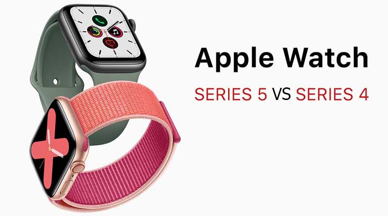 Apple Watch Series 5 и Apple Watch Series 4