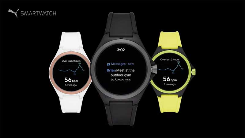 Puma представила свои  первые смарт-часы на Wear OS 1