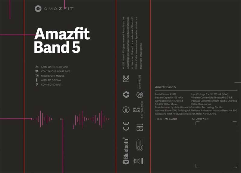 Amazfit Band 5