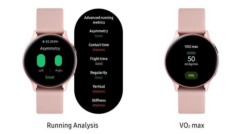 Samsung Galaxy Watch Active 2 получили некоторые функции Watch 3