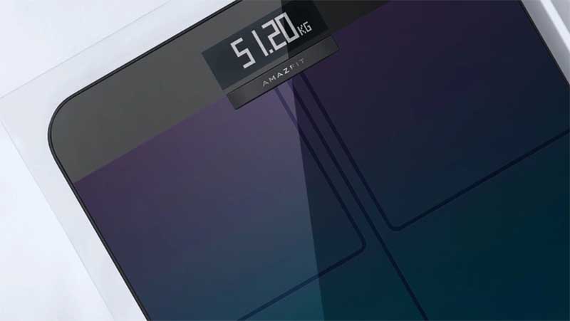 Huami выпустила «умные» весы Amazfit Smart Scale с пульсометром
