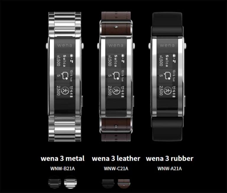 sony wena band