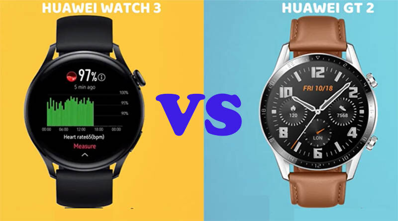 Сравнение Huawei Watch 3 и Huawei Watch GT 2: что изменилось?