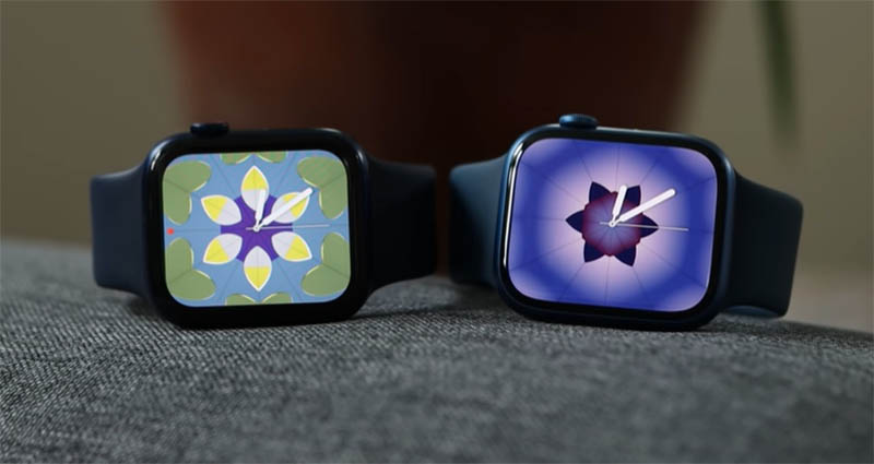 Сравнение Apple Watch 7 и Apple Watch 6: дизайн